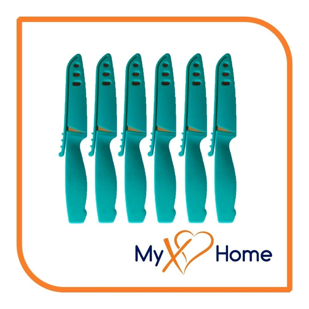 8" Light Blue Silicone Knife by MyXOHome (1 2 4 or 6 Knives) Image 4