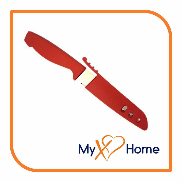 8" Red Silicone Knife by MyXOHome (1 2 4 or 6 Knives) Image 8