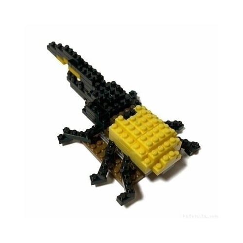 Hercules Beetle Petit Block from Daiso Japan Image 1