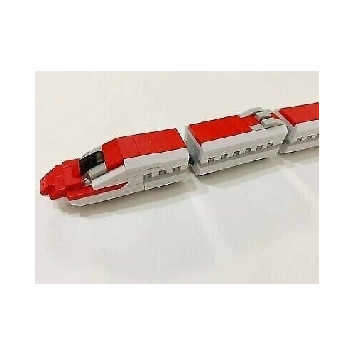 High Speed Passenger Car Shinkansen Series E6 Petit Block from Daiso Japan Image 1