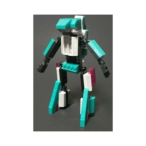 Jet Robot Transformer Petit Block from Daiso Japan Image 3