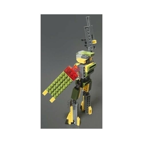 Snipe Robot Petit Block from Daiso Japan Image 4