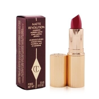 Charlotte Tilbury Matte Revolution -  The Queen (Rosy Jewel Inspired Pink) 3.5g/0.12oz Image 3