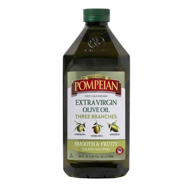 Pompeian Three Branches Extra Virgin Olive Oil 2 L Image 1