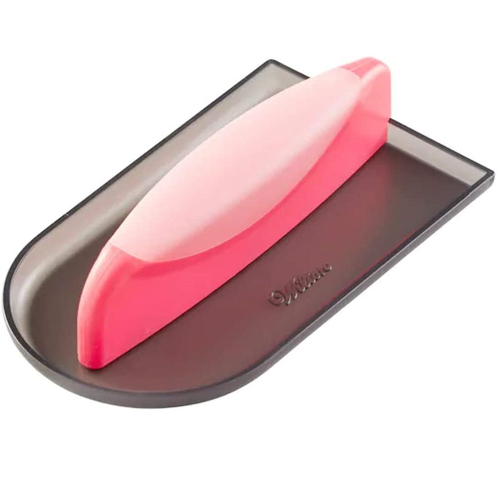 Wilton Plastic Fondant Smoother 5-3/4" Long, Pink Image 1