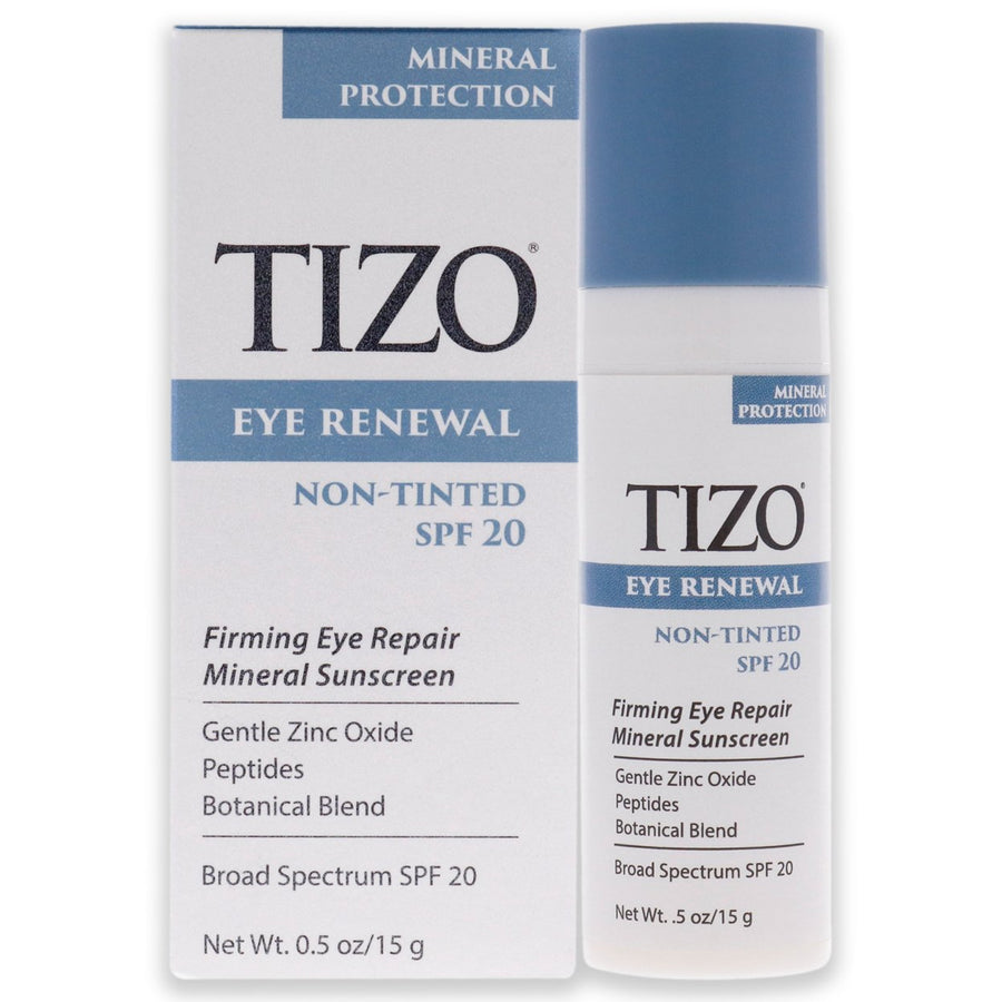 Eye Renewal Non-Tinted SPF 20 by Tizo for Women - 0.5 oz Sunscreen Image 1