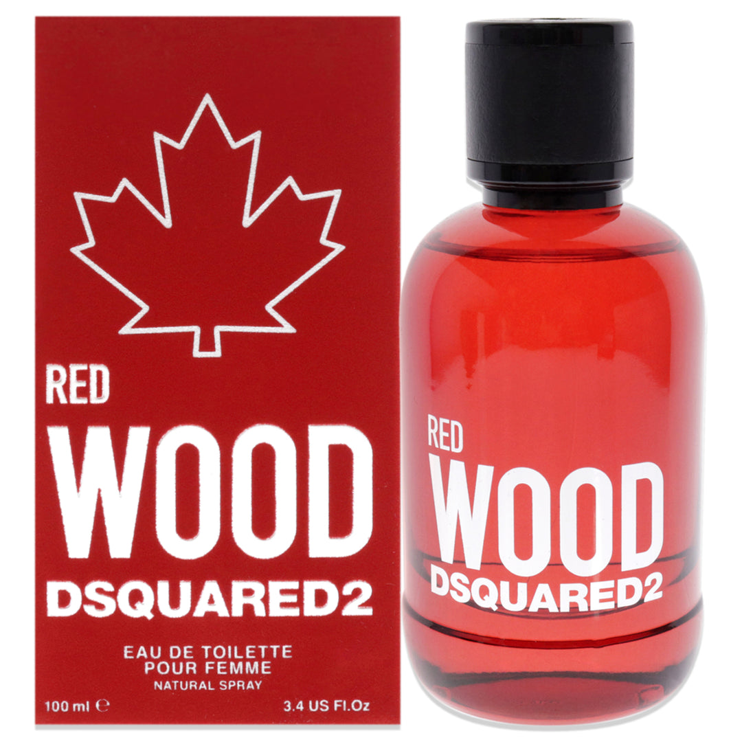 Red Wood by Dsquared2 for Women - 3.4 oz EDT Spray Image 1