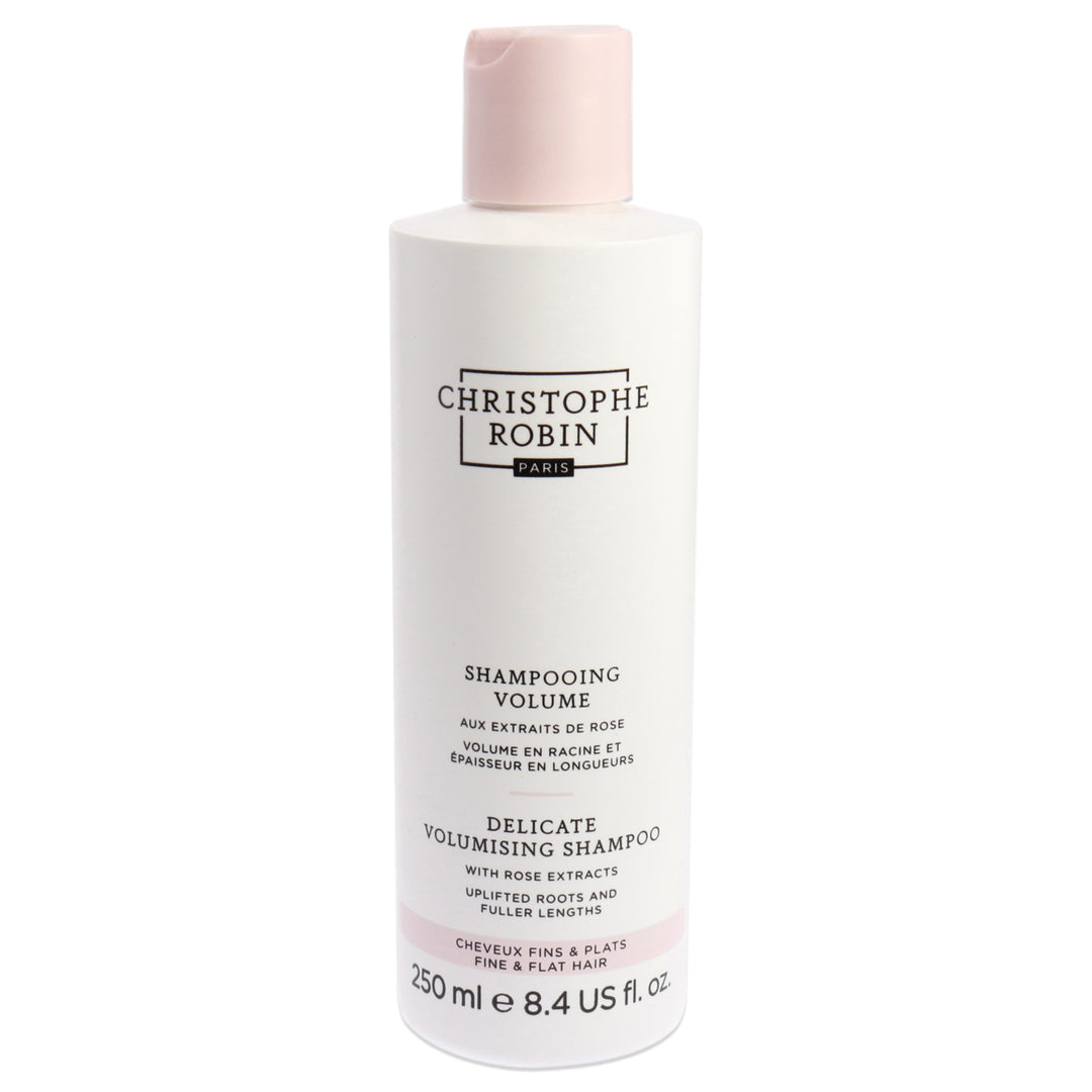 Delicate Volumizing Shampoo with Rose Extracts by Christophe Robin for Unisex - 8.4 oz Shampoo Image 1