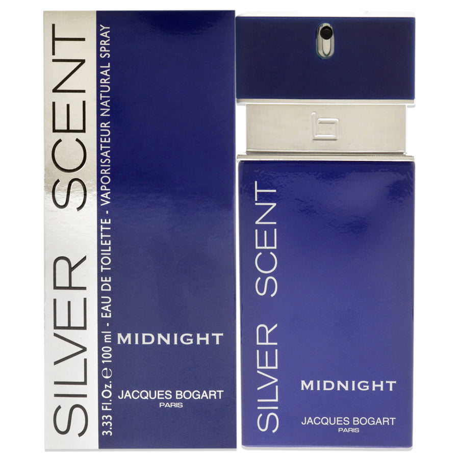 Silver Scent Midnight by Jacques Bogart for Men - 3.3 oz EDT Spray Image 1