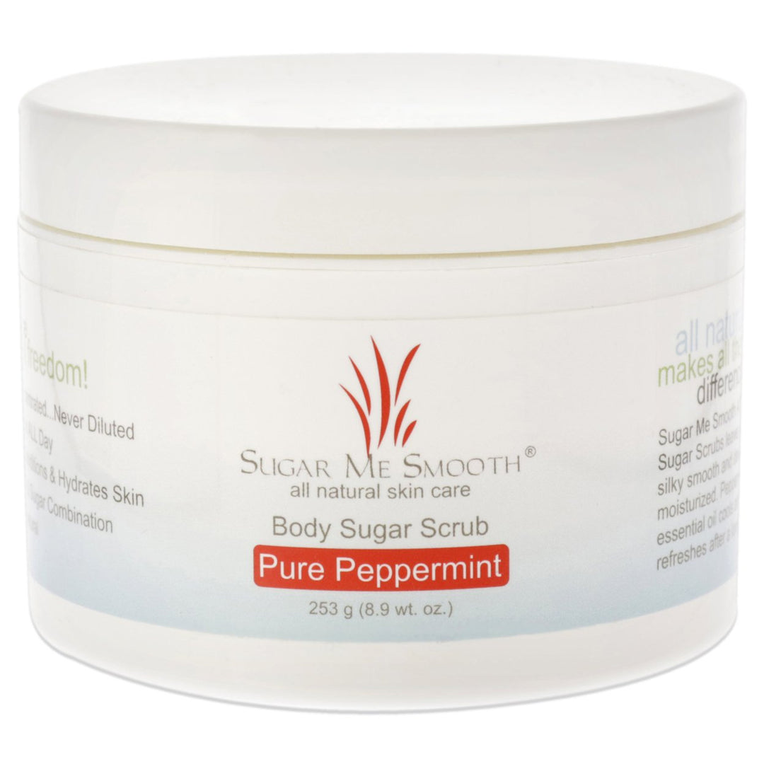 Body Scrub - Pure Peppermint by Sugar Me Smooth for Unisex - 8.9 oz Scrub Image 1