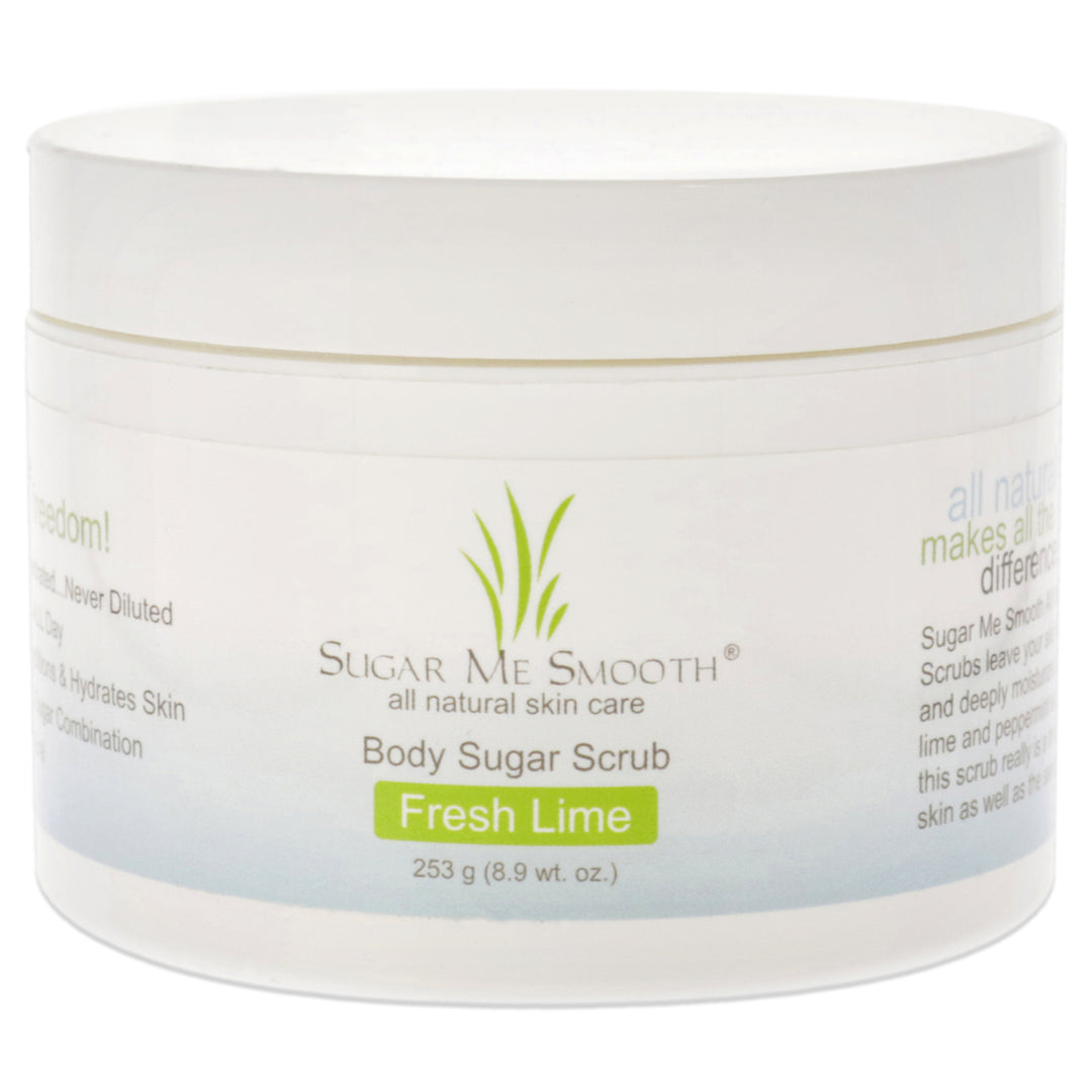 Body Scrub - Fresh Lime by Sugar Me Smooth for Unisex - 8.9 oz Scrub Image 1