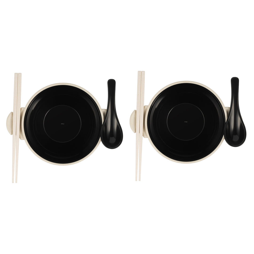 Ozeri Earth Ramen Bowl 6-Piece SetMade from Plant-Derived and Other Natural Materials Image 8
