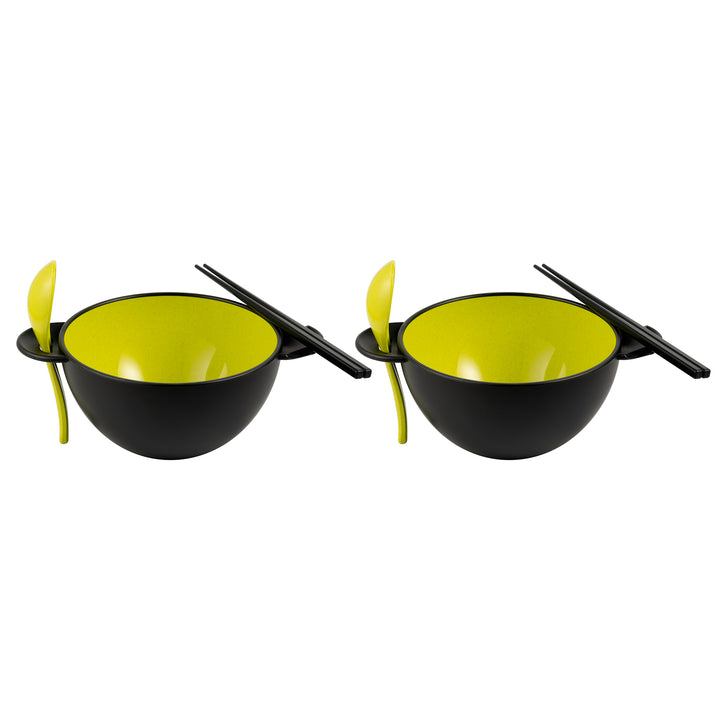 Ozeri Earth Ramen Bowl 6-Piece SetMade from Plant-Derived and Other Natural Materials Image 9