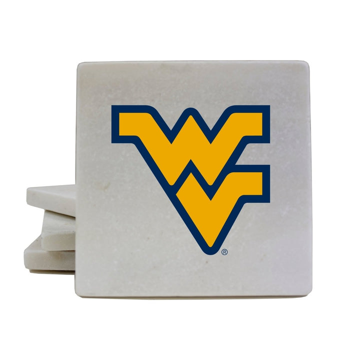 West Virginia Mountaineers Coasters Choice of Marble of Acrylic Image 1