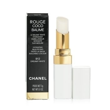 Chanel Rouge Coco Baume Hydrating Beautifying Tinted Lip Balm - 912 Dreamy White 3g/0.1oz Image 1