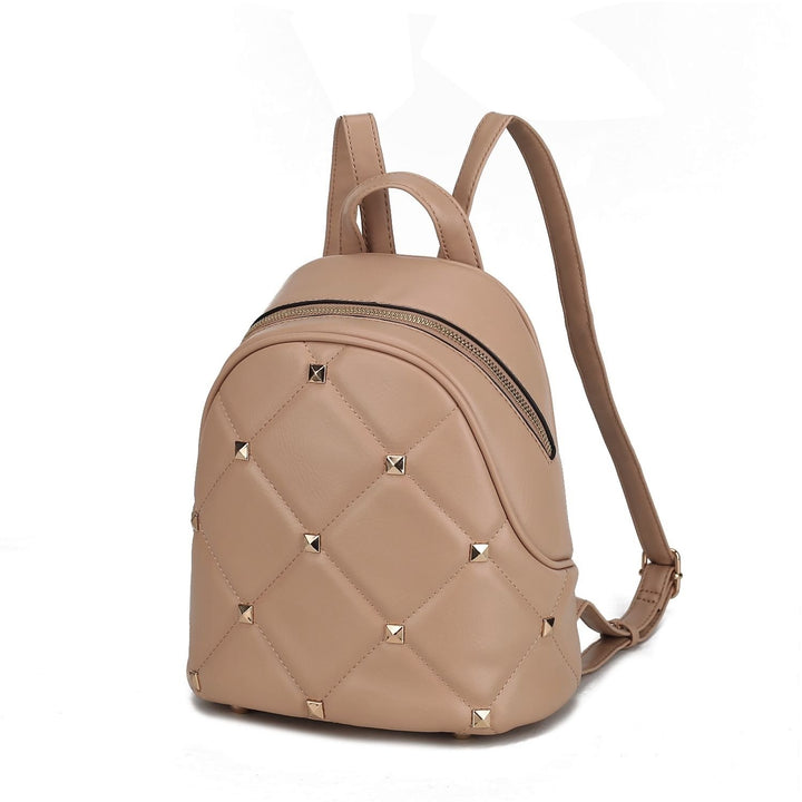 MKF Collection Hayden Backpack for Womens Vegan Leather Multi-Functional Shoulder Bag Medium Daypack by Mia K. Image 1