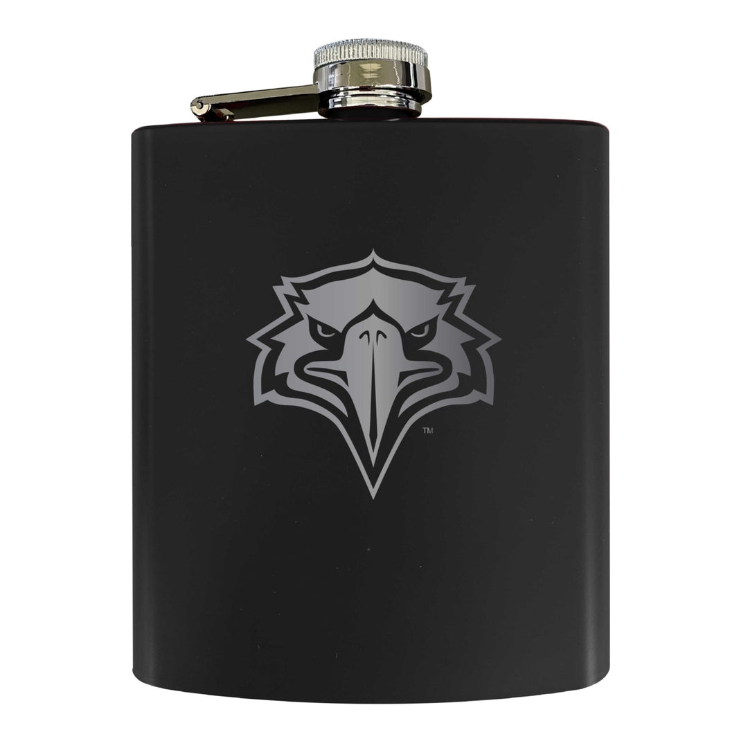 Morehead State University Stainless Steel Etched Flask 7 oz - Officially LicensedChoose Your ColorMatte Finish Image 1