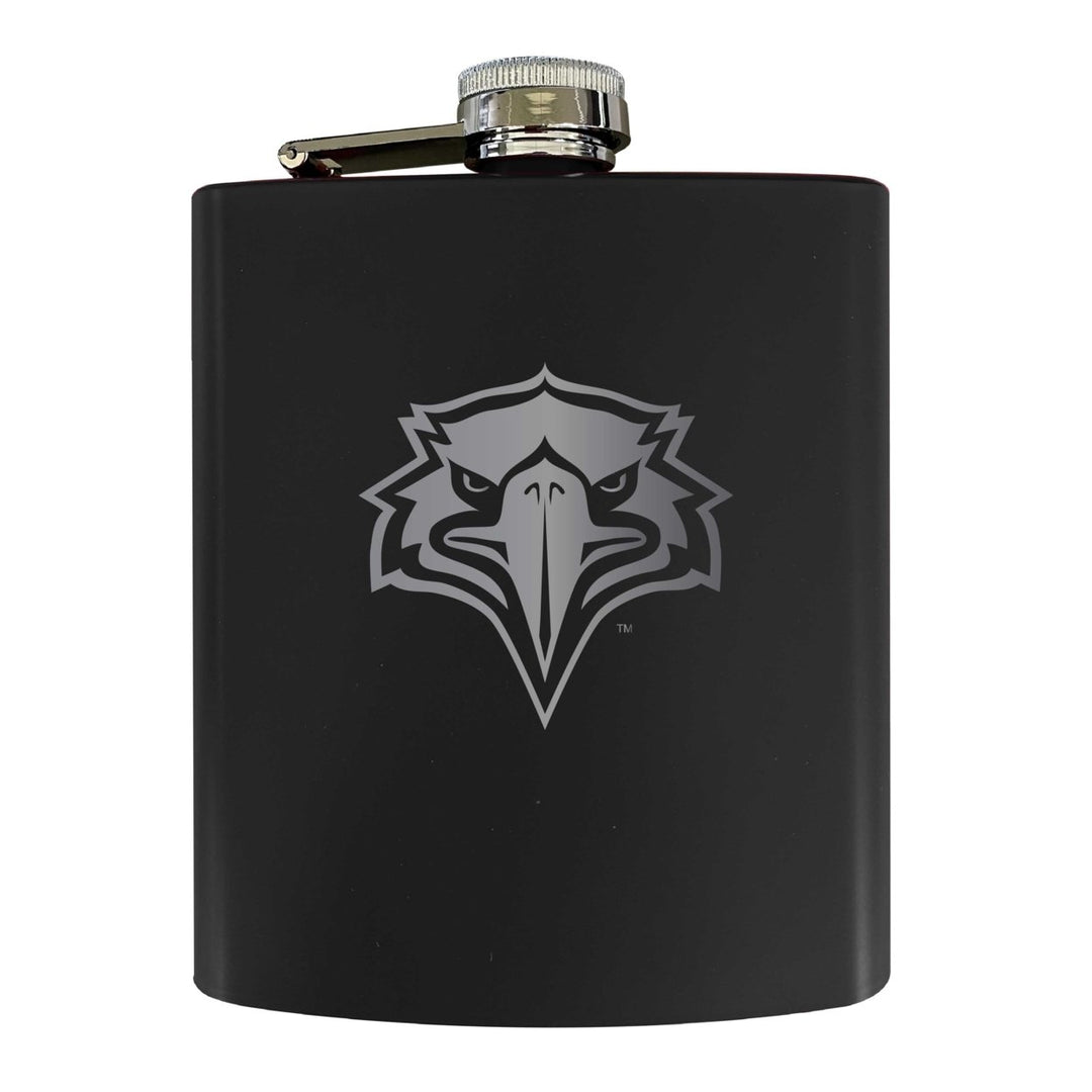 Morehead State University Stainless Steel Etched Flask 7 oz - Officially Licensed Choose Your Color Matte Finish Image 1