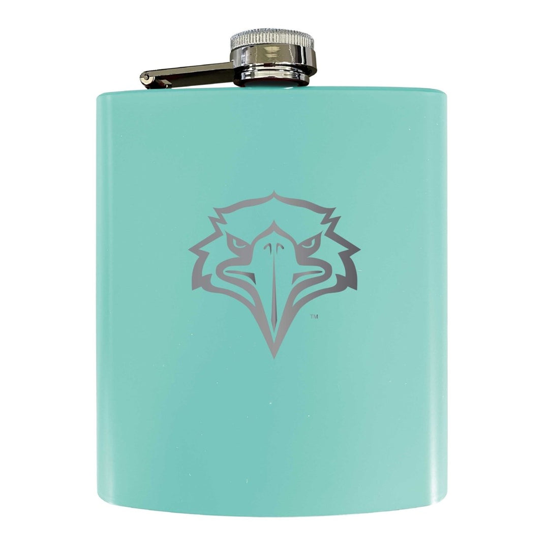 Morehead State University Stainless Steel Etched Flask 7 oz - Officially Licensed Choose Your Color Matte Finish Image 3