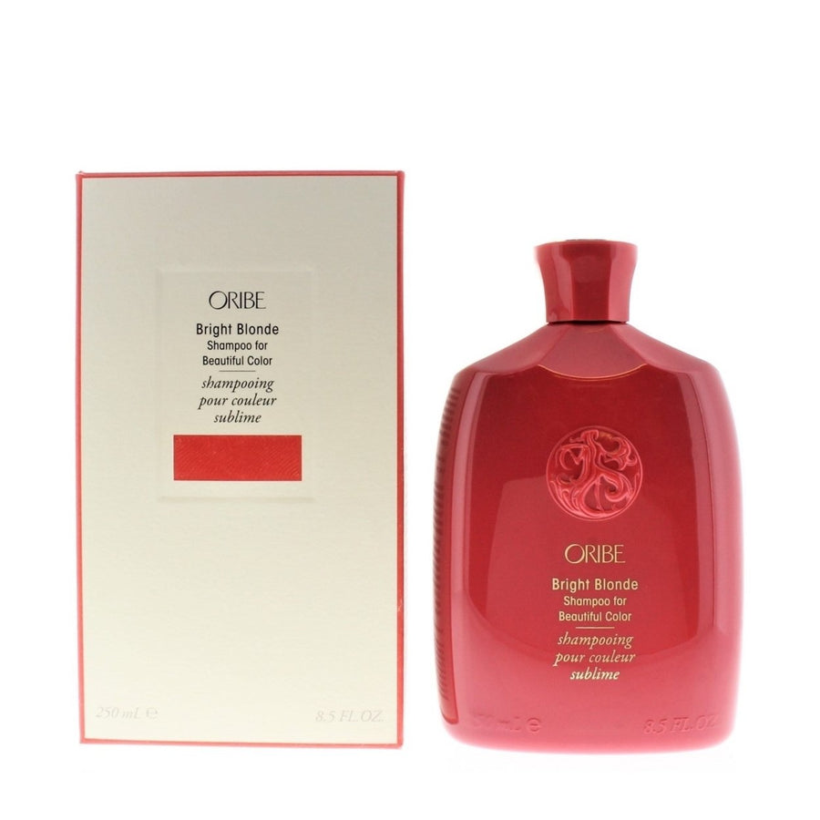 Oribe Bright Blonde Shampoo Violet 8.5oz Revitalizing Color Correction Image 1