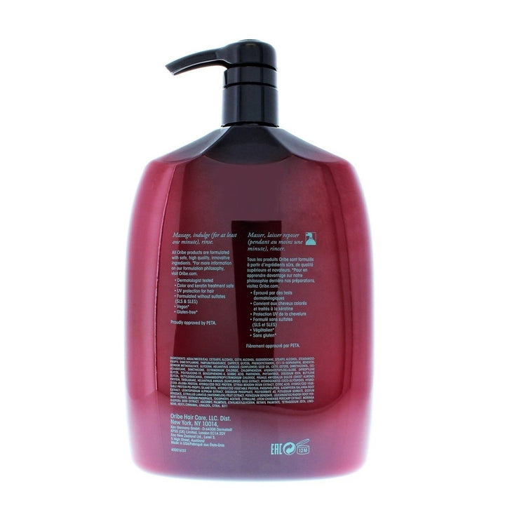 Oribe Conditioner for Color-Treated Hair 33.8oz UV Protection Moisturizing Image 3