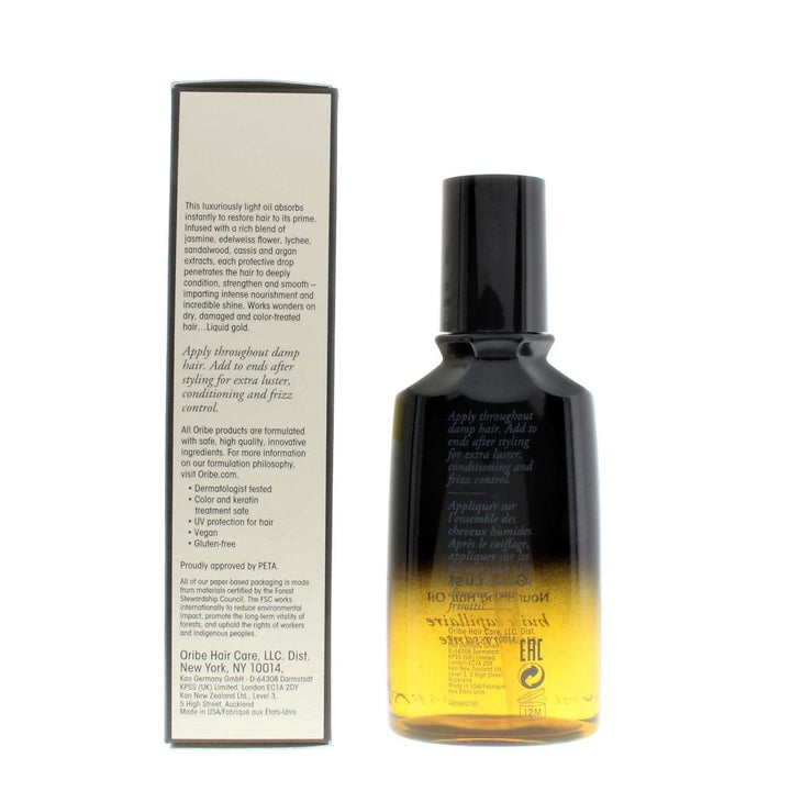 Oribe Gold Lust Nourishing Hair Oil 3.4oz/100ml Image 3