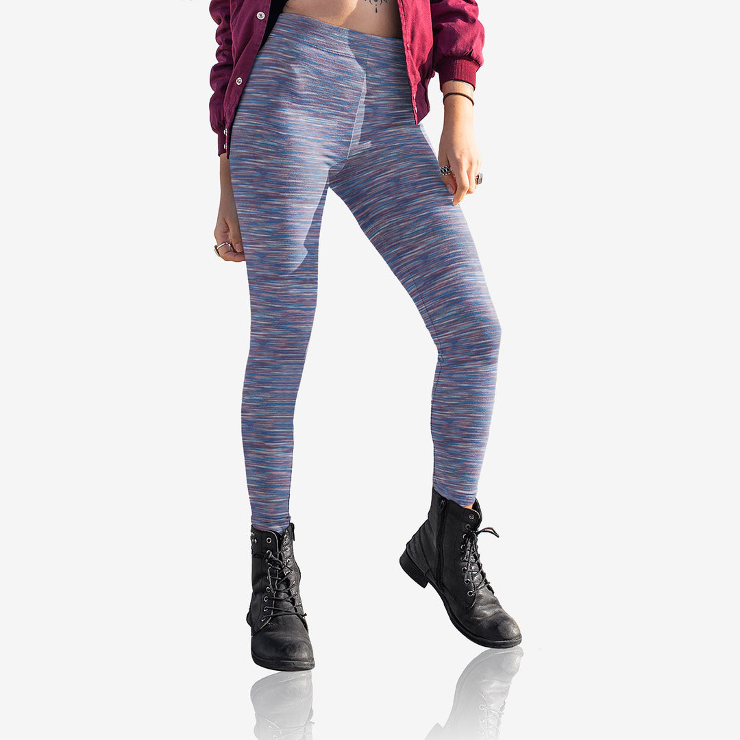 2-Pack: Womens Space Dye Seamless Leggings Image 4