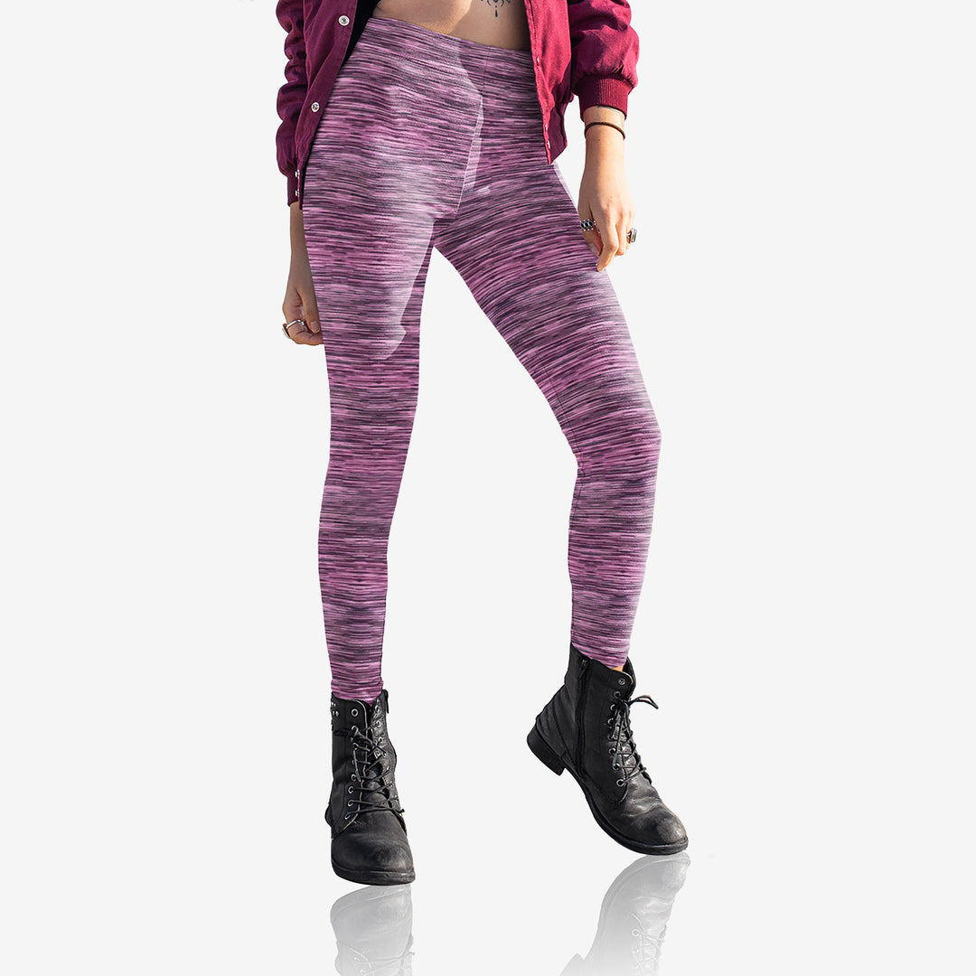 2-Pack: Womens Space Dye Seamless Leggings Image 6