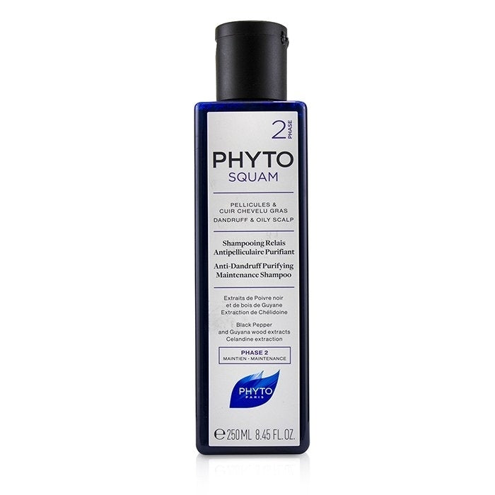 Phyto - PhytoSquam Anti-Dandruff Purifying Maintenance Shampoo (Dandruff and Oily Scalp)(250ml/8.45oz) Image 1