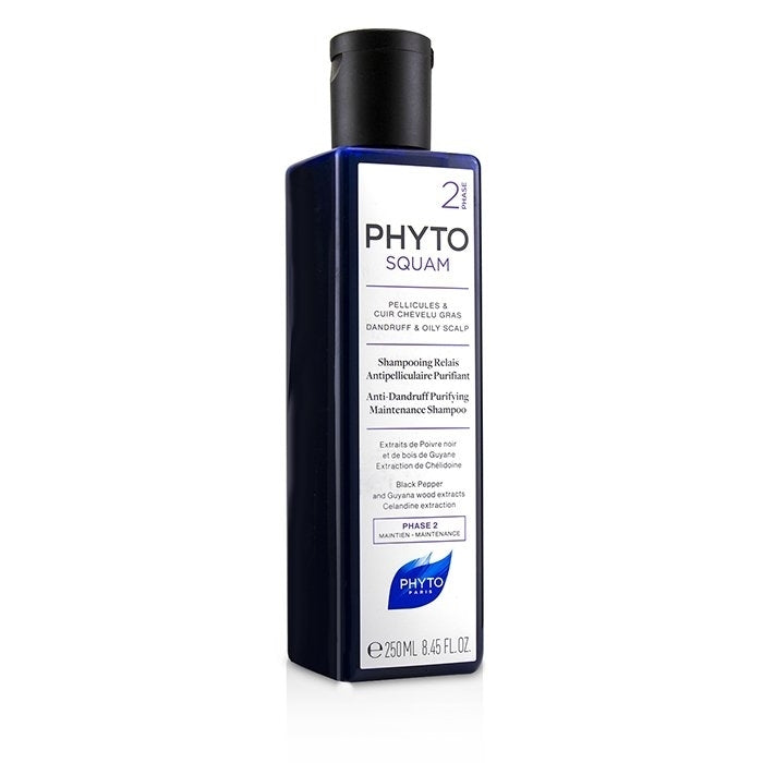 Phyto - PhytoSquam Anti-Dandruff Purifying Maintenance Shampoo (Dandruff and Oily Scalp)(250ml/8.45oz) Image 2