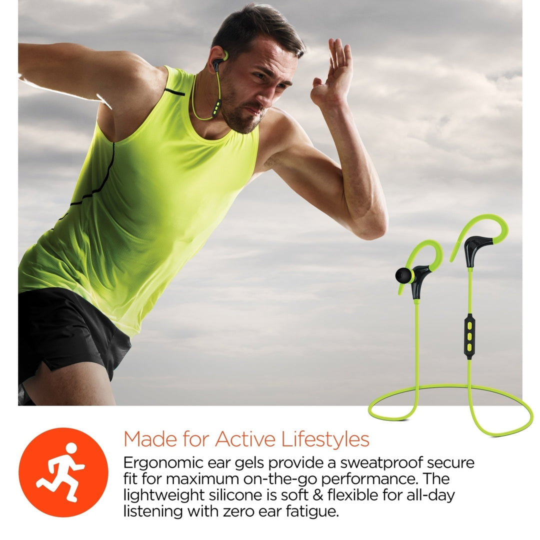 HyperGear Marathon Sport Wireless Bluetooth Earphones (MARPHONES-PRNT) Image 10