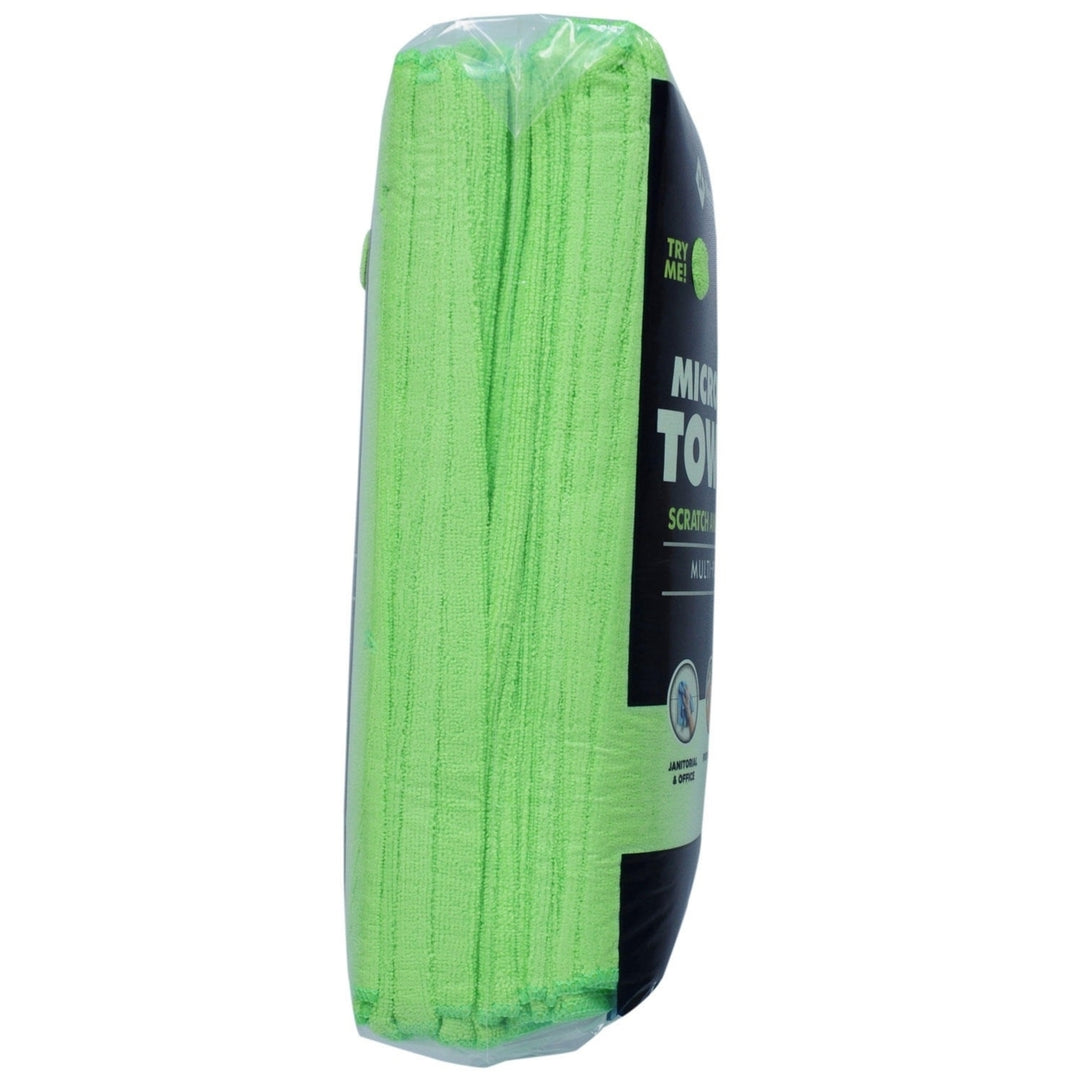 Members Mark 16" x 16" Microfiber Towels36 Count (Green) Image 4