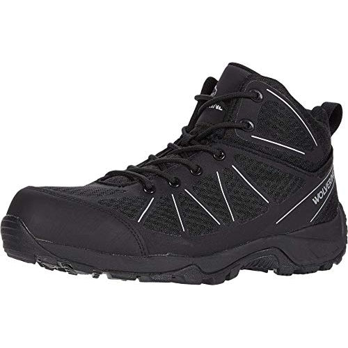 WOLVERINE Mens Amherst Ii CarbonMAX Composite Toe Work Boot Black - W201150 varies BLACK Image 4