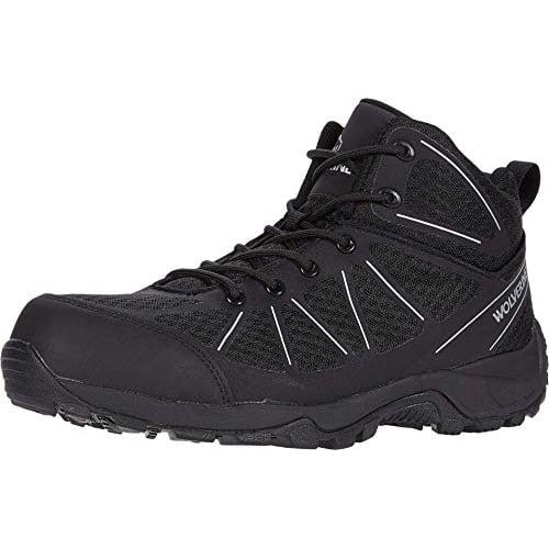 WOLVERINE Men's Amherst Ii CarbonMAX Composite Toe Work Boot Black - W201150 varies BLACK Image 1