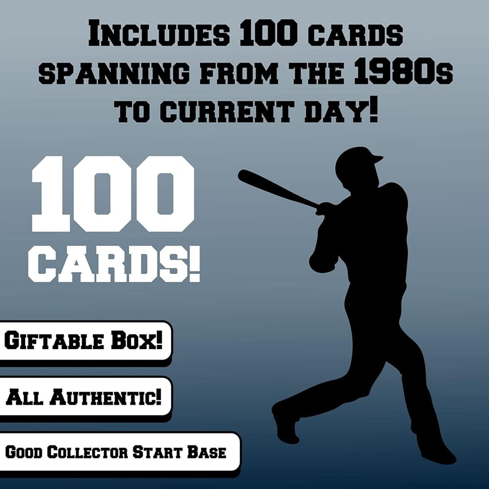 Baseball Trading Collector Cards 100ct Assorted Players Superstars TCG Box Set Mighty Mojo Image 2