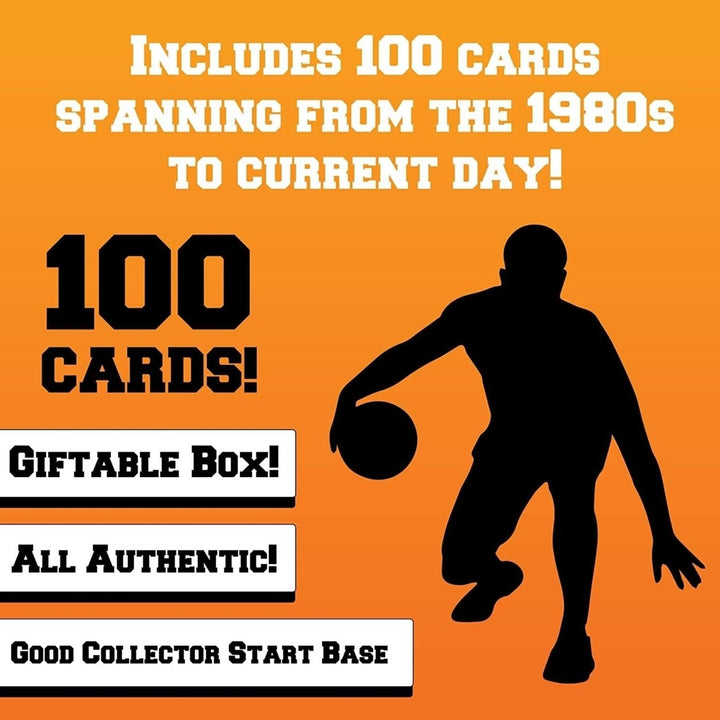 Basketball Trading Collector Cards 100ct Assorted Players Box Set Mighty Mojo Image 2