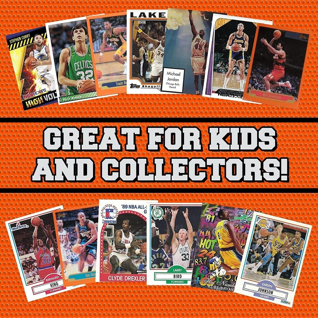 Basketball Trading Collector Cards 100ct Assorted Players Box Set Mighty Mojo Image 3