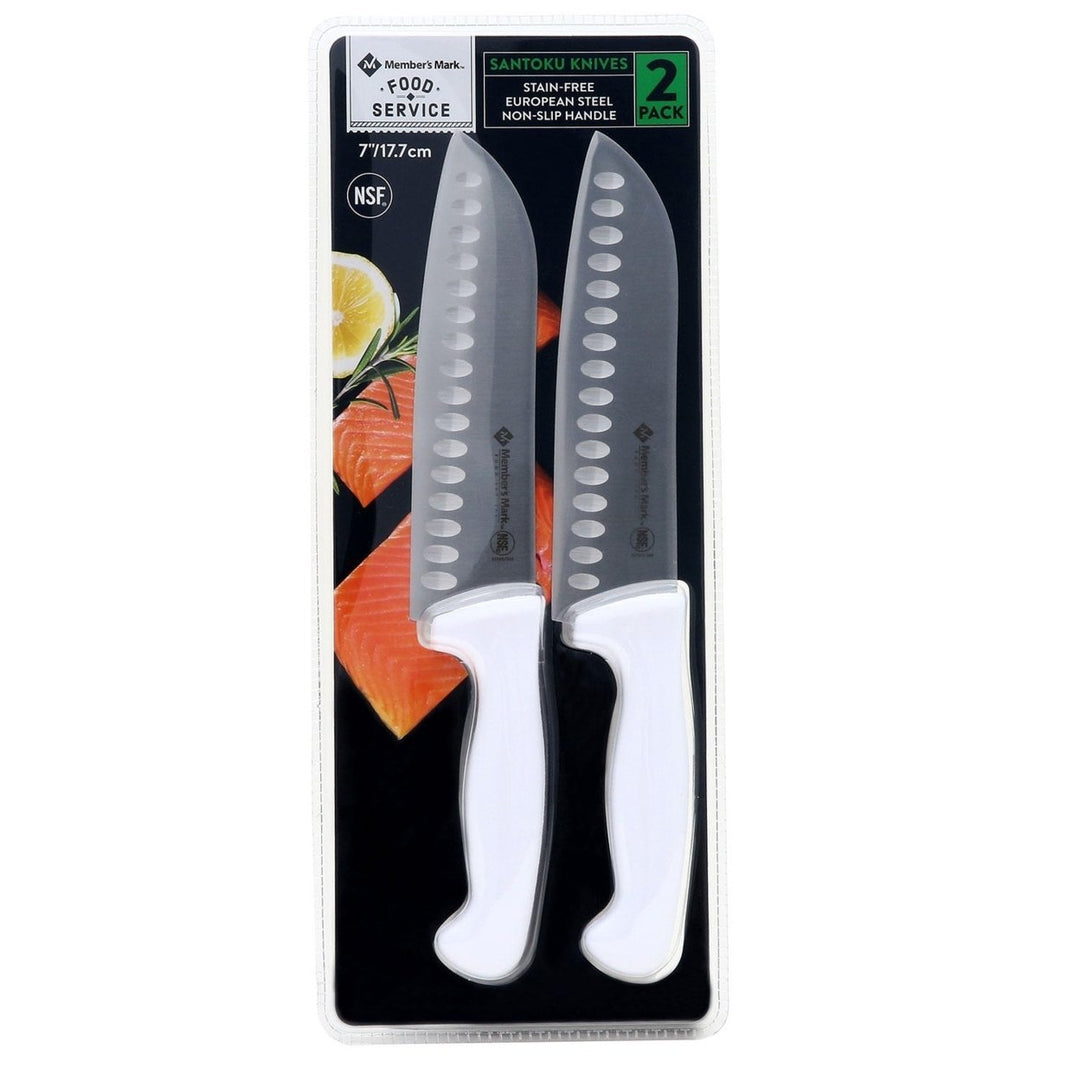 Members Mark 7" Santoku Knife DI - 2 Pack Image 1