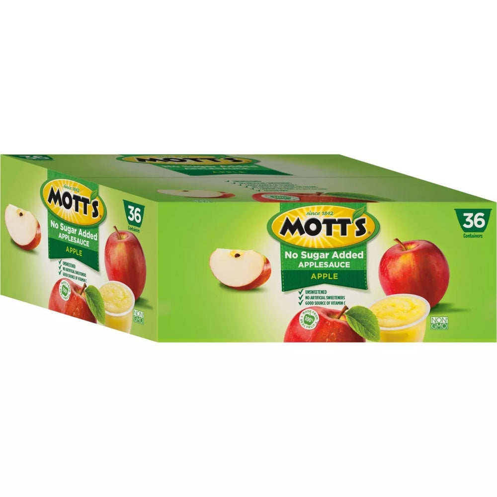 Motts Natural Applesauce (3.9 Ounce ea. 36 Count) Image 2