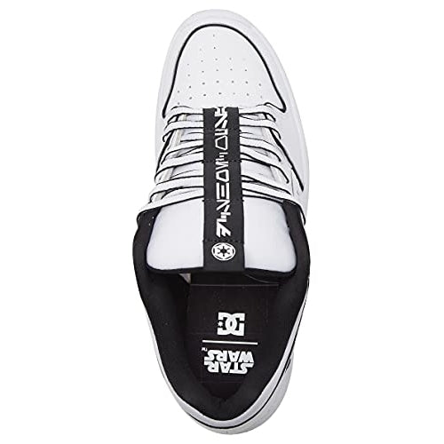 DC Mens Star Wars Lynx Zero Shoe Skate  WHITE/BLACK/BLUE Image 4