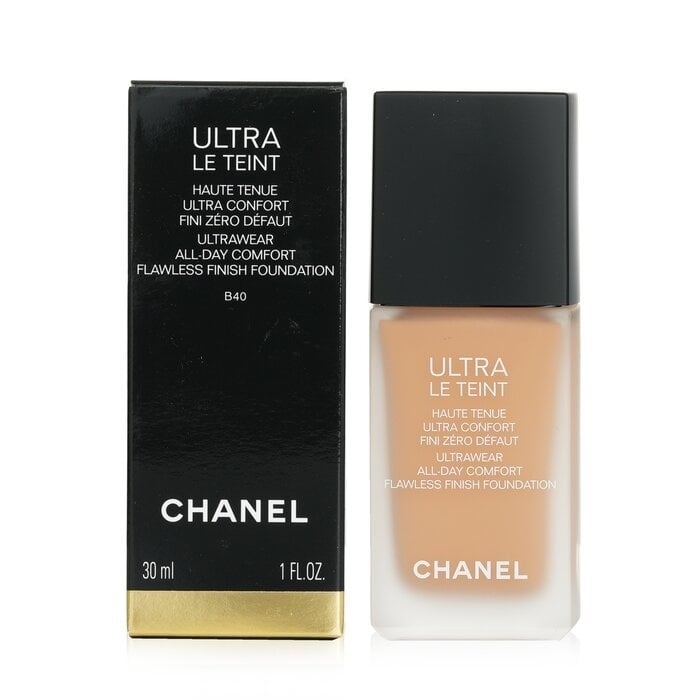 Chanel - Ultra Le Teint Ultrawear All Day Comfort Flawless Finish Foundation -  B40(30ml/1oz) Image 2