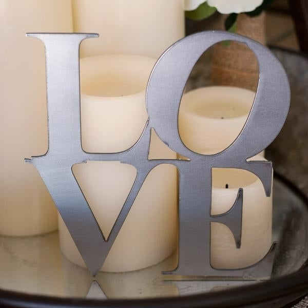 Love Letters Sign - Wedding Decorations Love Sign Personalized for Couples Image 2
