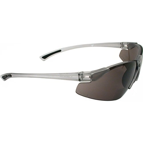 Radians C2-210 Bi-Focal Reading Safety Glasses with Smoke 1.0 Lens ALMA-81 SMOKE Image 3