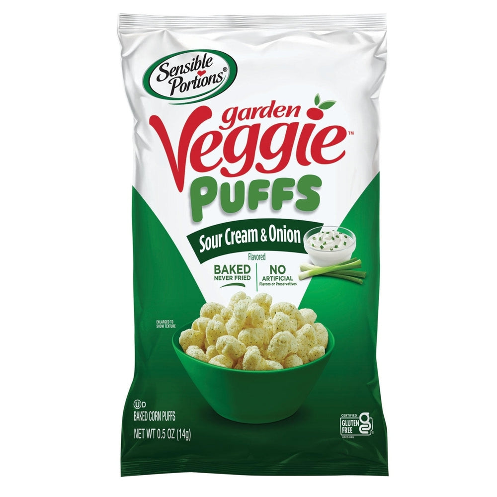 Sensible Portions Garden Veggie Puffs Variety Pack 0.5 Ounce (Pack of 30) Image 2