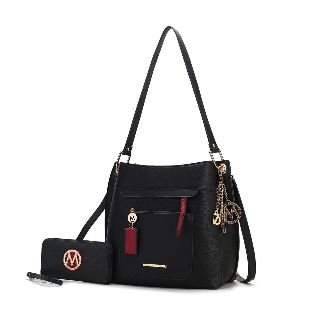 MKF Collection by Mia K. Randy M Signature Crossbody Handbag Image 1