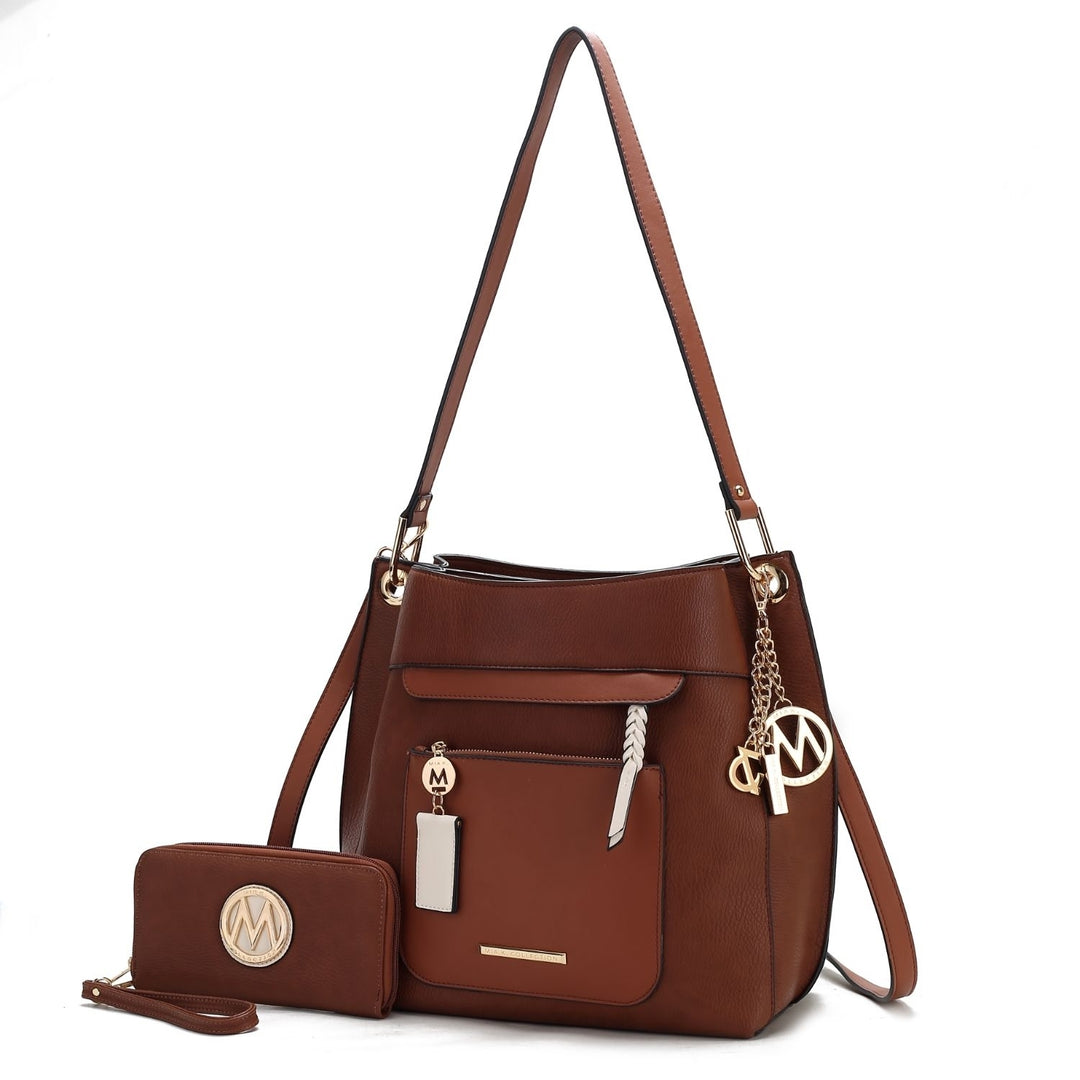 MKF Collection by Mia K. Randy M Signature Crossbody Handbag Image 3