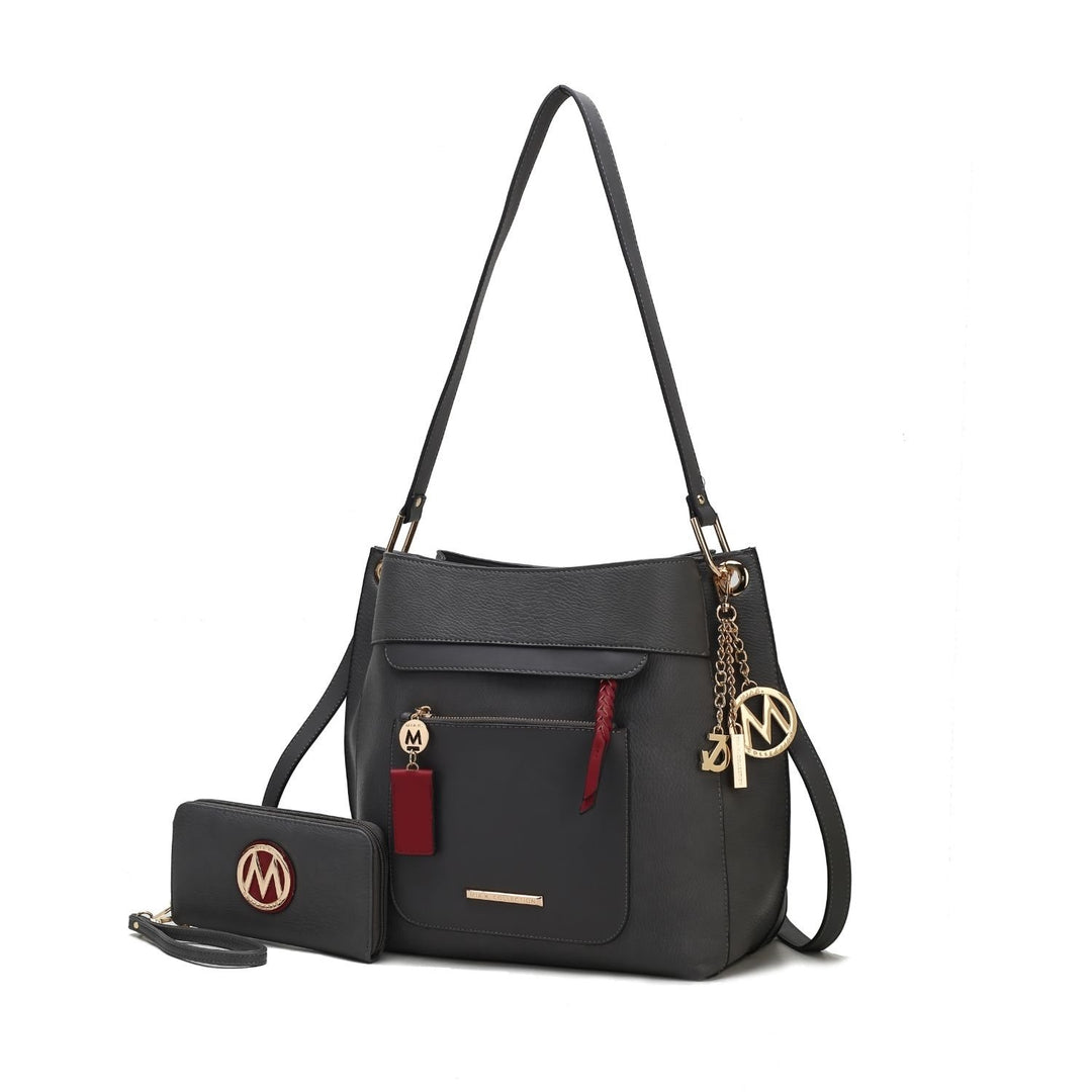 MKF Collection by Mia K. Randy M Signature Crossbody Handbag Image 4