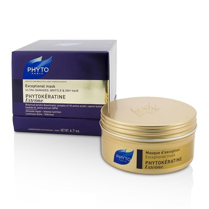 Phyto - Phytokeratine Extreme Exceptional Mask (Ultra-DamagedBrittle and Dry Hair)(200ml/6.7oz) Image 1