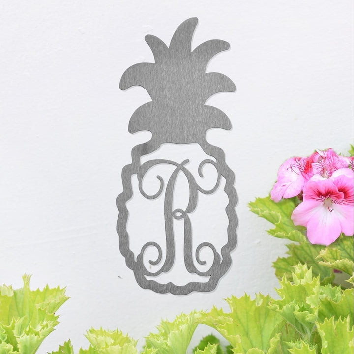 Pineapple Monogram - Metal Family Monogram Image 3