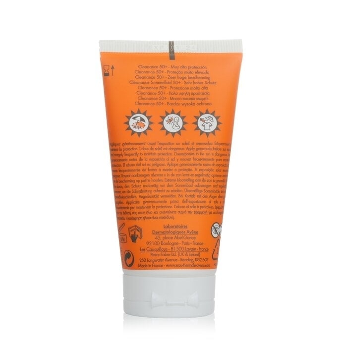 Avene - Very High Protection Cleanance Solar SPF50+ - For Oily Blemish-Prone Skin(50ml/1.7oz) Image 3